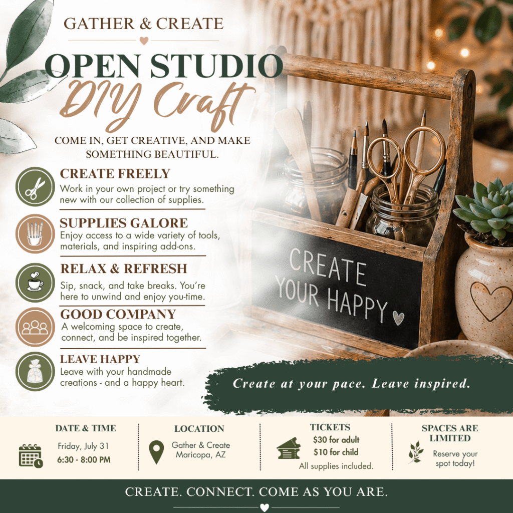 Open Studio Diy Craft