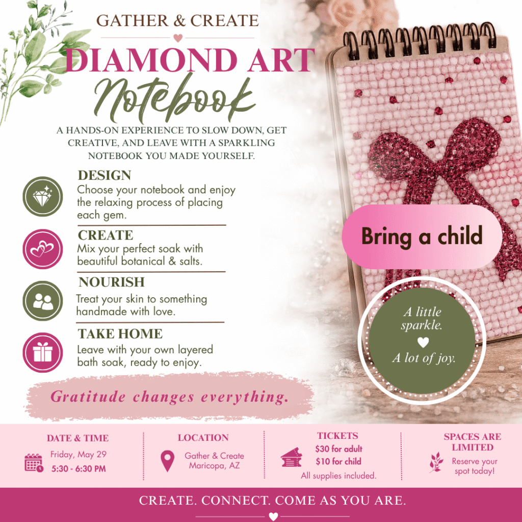 Diamond Art Notebook
